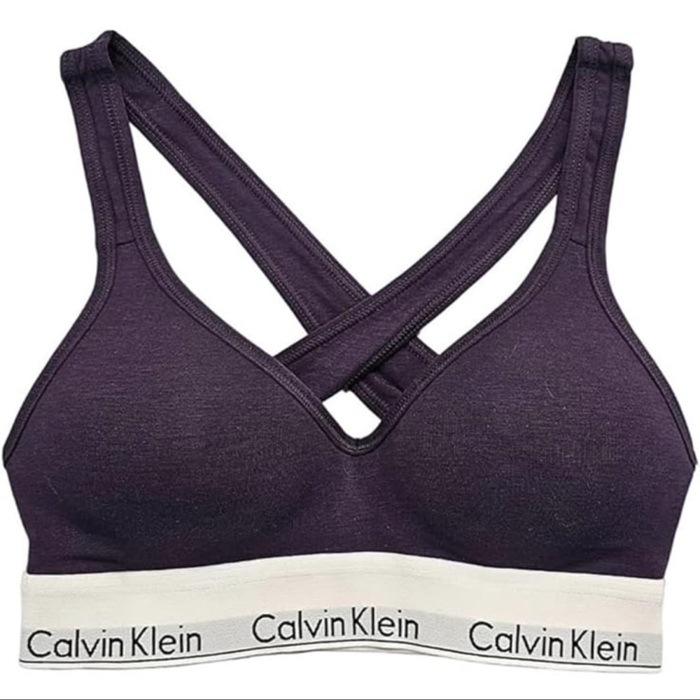 Calvin Klein Women's Purple Bralette